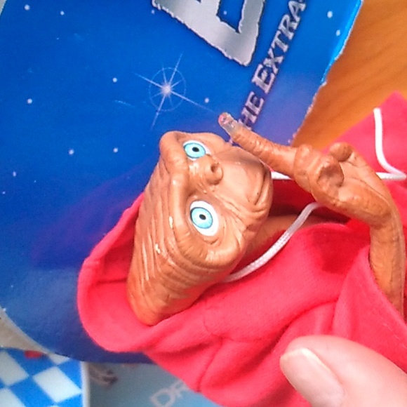 👽  E.T. Extra Terrestrrial InterActive RED HOODIE Vintage PRISTINE - Picture 4 of 16